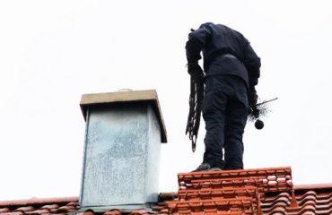 What is chimney sweeping equipment?
